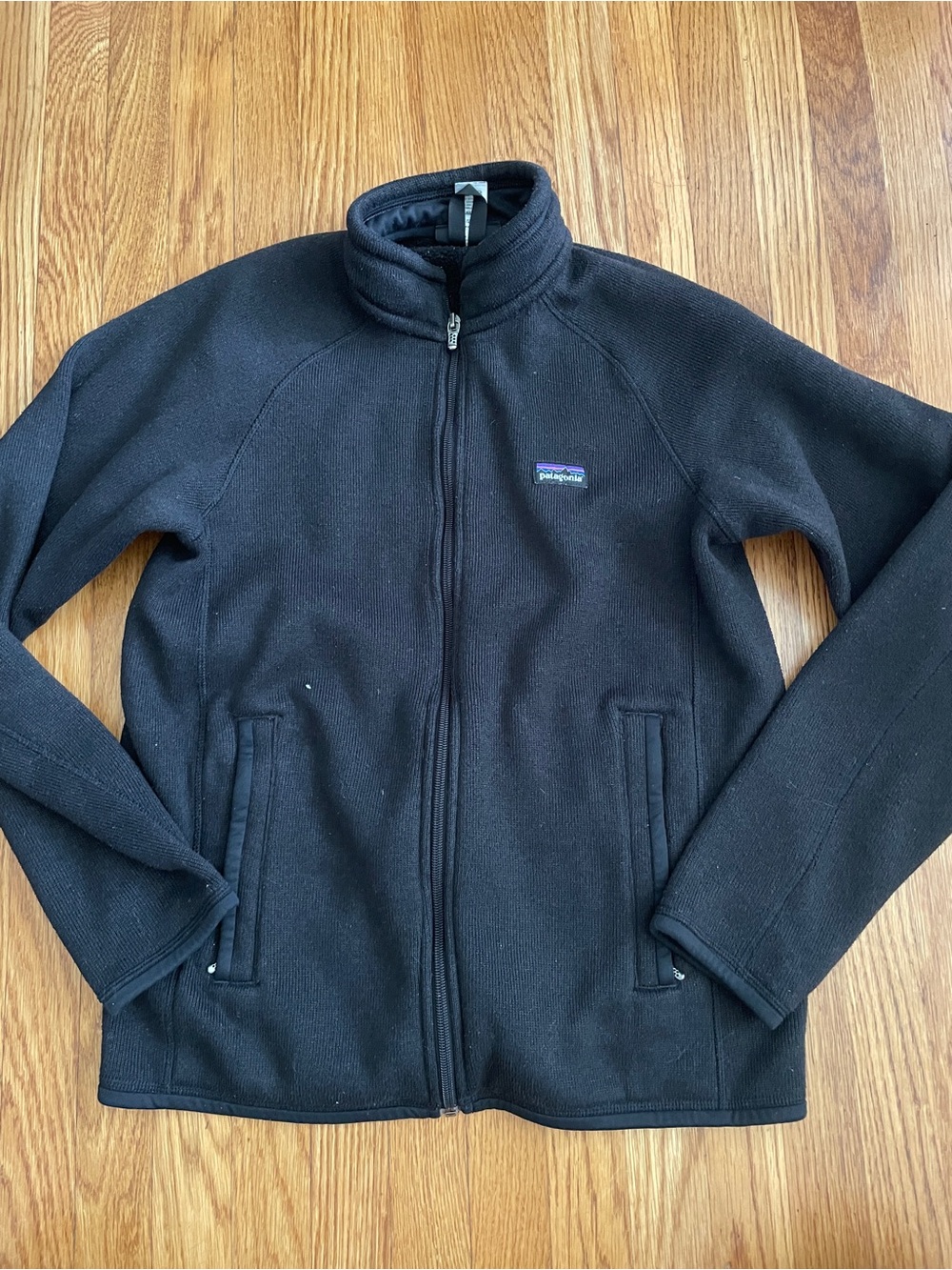 Patagonia Men's Full-Zip Fleece Jacket - Charcoal Black Small